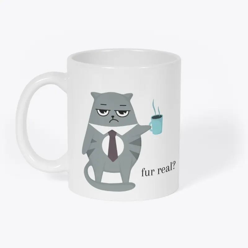 Fur Real Ceramic Mug 11oz